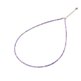 Buy Amethyst 2MM Silver 925 Necklace for Female