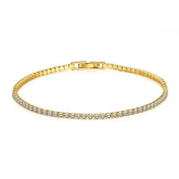 Simulated Diamond Birthstone Bracelets for Women