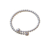 Stretchable Imitation Pearl Bracelet