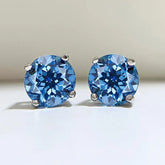 Sapphire Stud Earrings