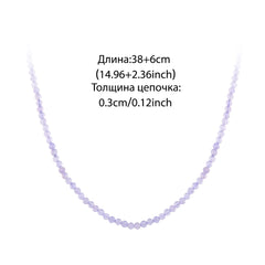 Amethyst Necklace For Women Girl