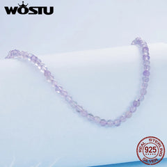 Amethyst Necklace For Women Girl