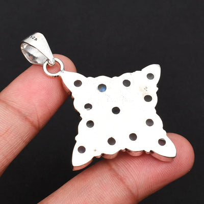 Genuine Moonstone Pendant Women Jewelry gift