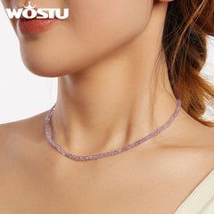Amethyst Necklace For Women Girl