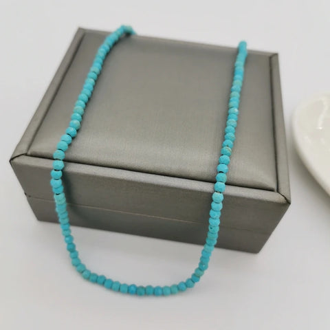 14K Gold Filled Turquoise Choker