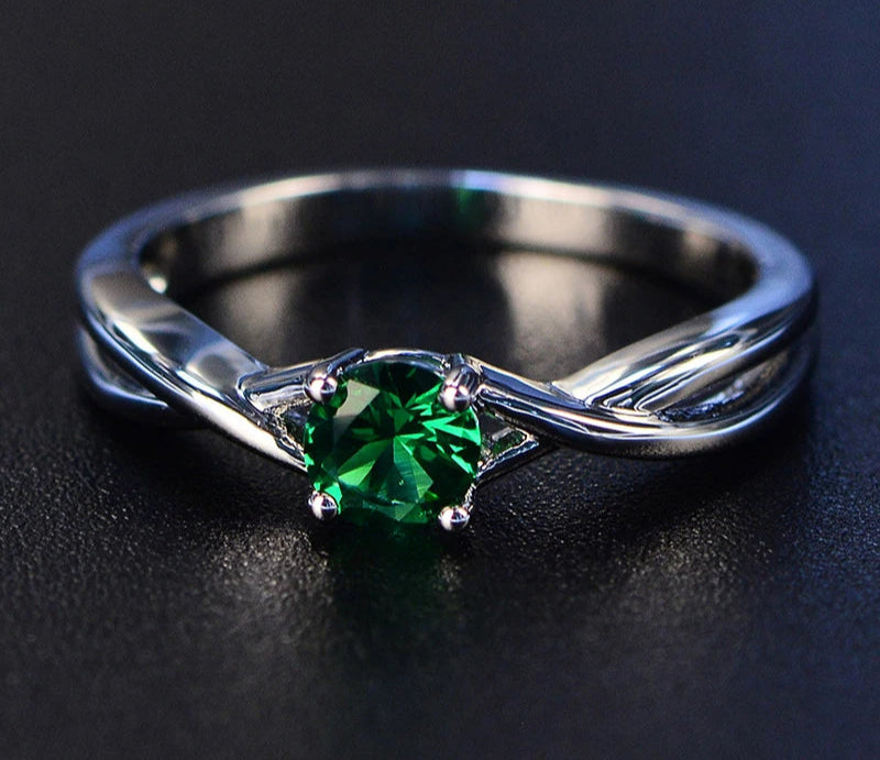 Classic Zircon Gemstone Ring