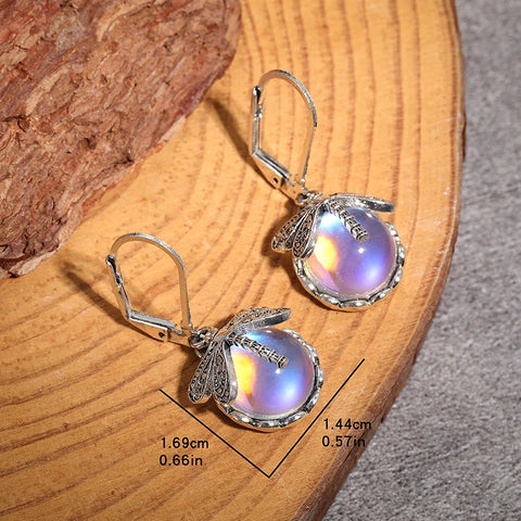 Vintage Bronze Dragonfly Earrings