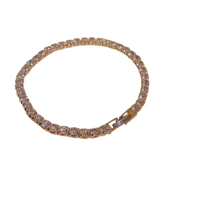 Exquisite Opal Tulip Zircon Bracelet for Women Fashionable Personalized Daily Accessory Party Jewelry Birthday Anniversary Gifts