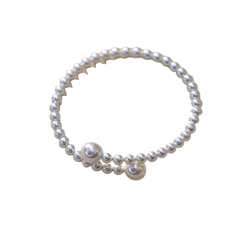 Stretchable Imitation Pearl Bracelet