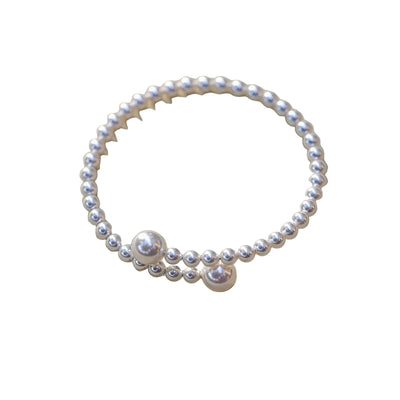 Stretchable Imitation Pearl Bracelet