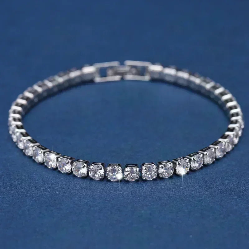 Exquisite Opal Tulip Zircon Bracelet for Women Fashionable Personalized Daily Accessory Party Jewelry Birthday Anniversary Gifts
