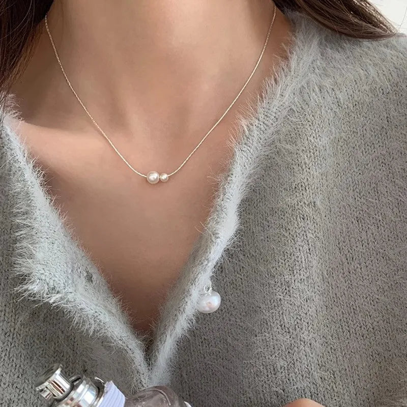VENTFILLE 925 Sterling Silver Green Crystal Necklace for Women Girl Temperament Banquet Water Drop Jewelry Gift Dropshipping