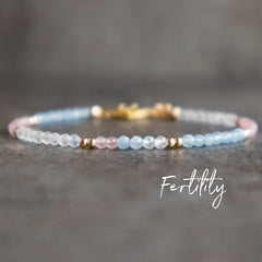Rose Quartz Moonstone Aquamarine