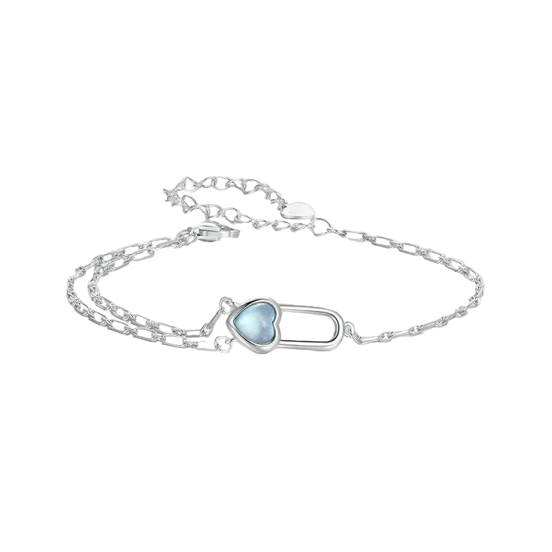 Aquamarine Stackable Bracelet