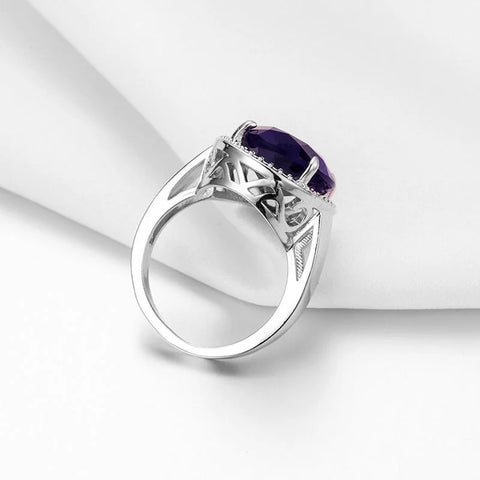 Classic Zircon Cocktail Ring