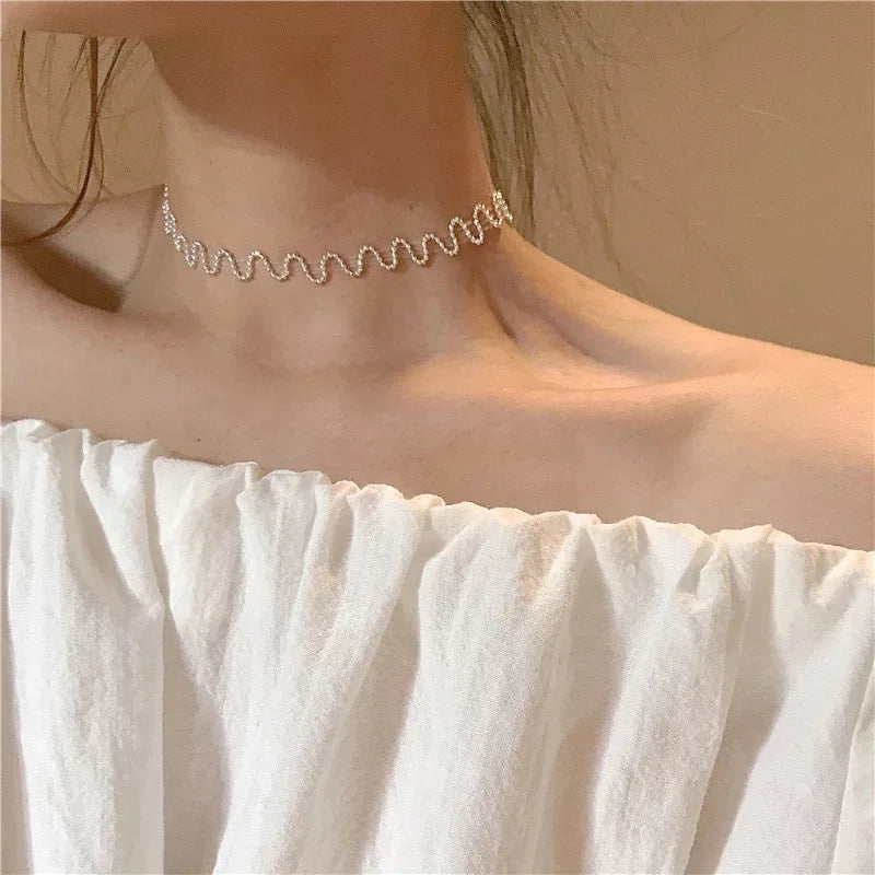 Simple Stacked Retro Imitation Emerald Green Pearl Multi-layer Necklace For Women Fashionable Jewelry Accessories Birthday Gifts