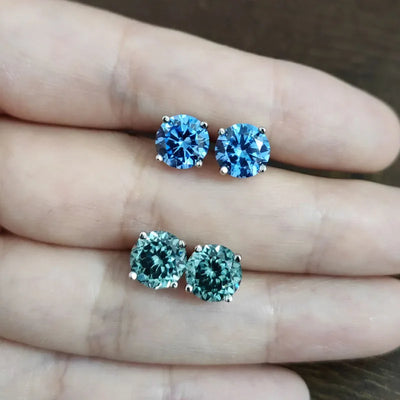 Sapphire Stud Earrings