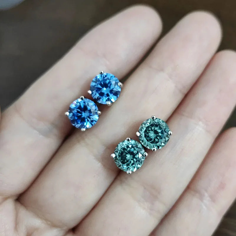 Sapphire Stud Earrings
