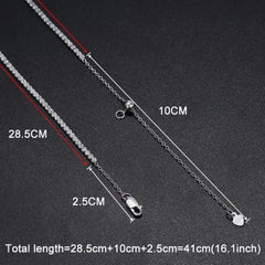 Moissanite Tennis Choker Necklace for Women S925 Silver Plated 18K Gold Adjustable Full Diamond Neck Chain
