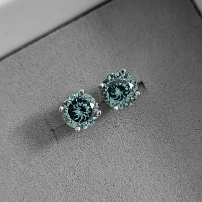 Sapphire Stud Earrings