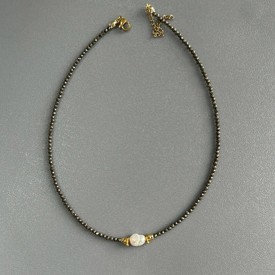 Bohemian Style, Garnet Birthstone Necklace Set