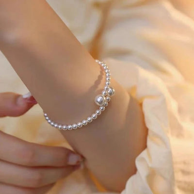 Stretchable Imitation Pearl Bracelet