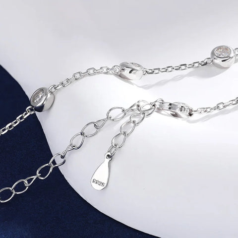 Moissanite Choker Necklace