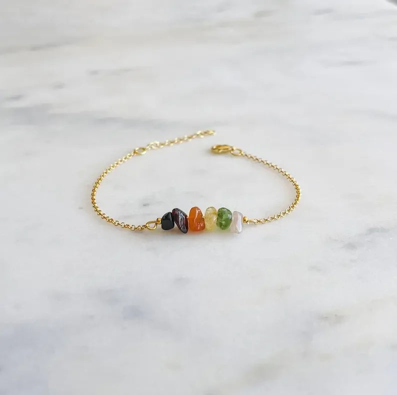 Leo Crystal Zodiac Bracelet