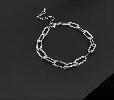 Exquisite Opal Tulip Zircon Bracelet for Women Fashionable Personalized Daily Accessory Party Jewelry Birthday Anniversary Gifts