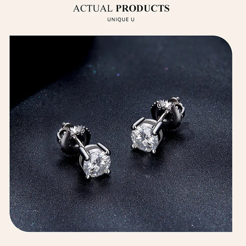 Moissanite Stud Earrings