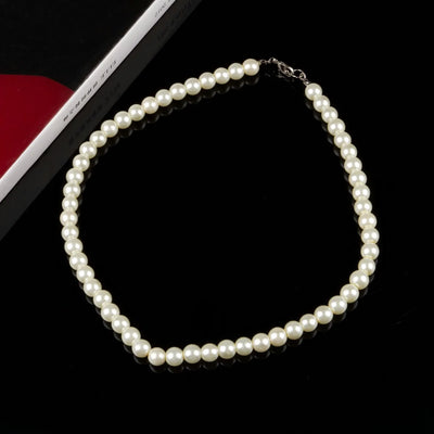 Vintage Three-Layer Pearl Collar Choker
